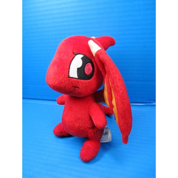 Neopets Red Shoyru Plush 7” Dragon Stuffed Animal 2003 - Picture 1 of 8
